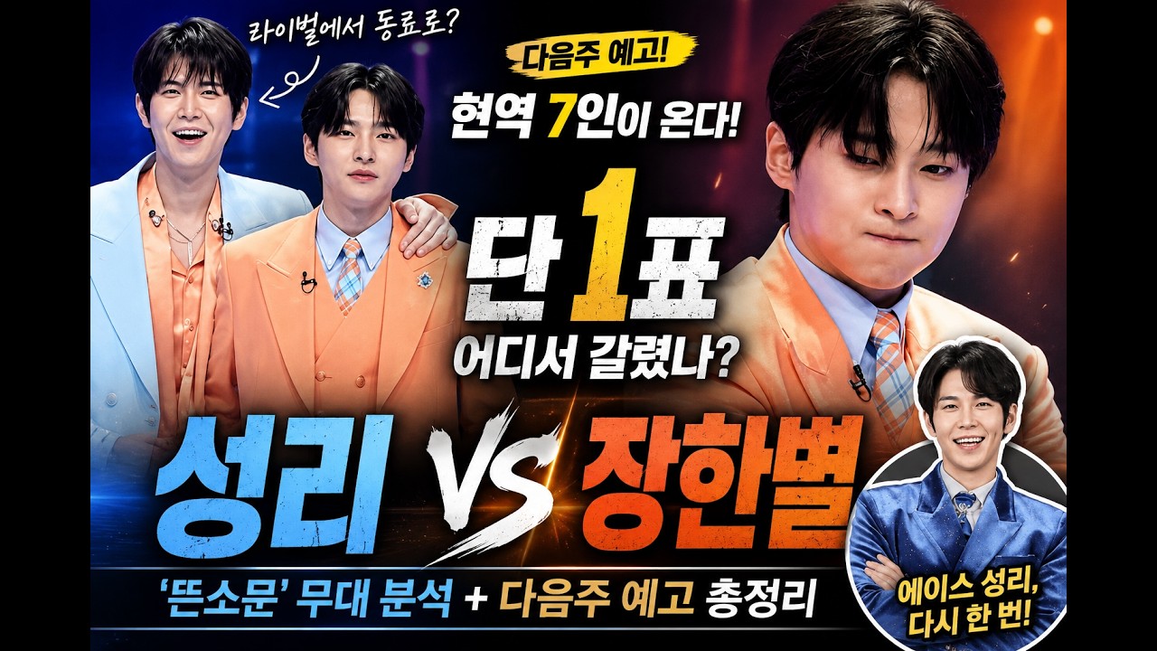 성리, 김수희와 '전설의 사내' 듀엣 무대…정연호 “120% 표현” 극찬